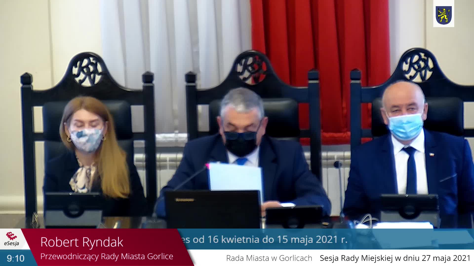 XXXII Sesja Rady Miasta Gorlice z 27.05.2021 Część I